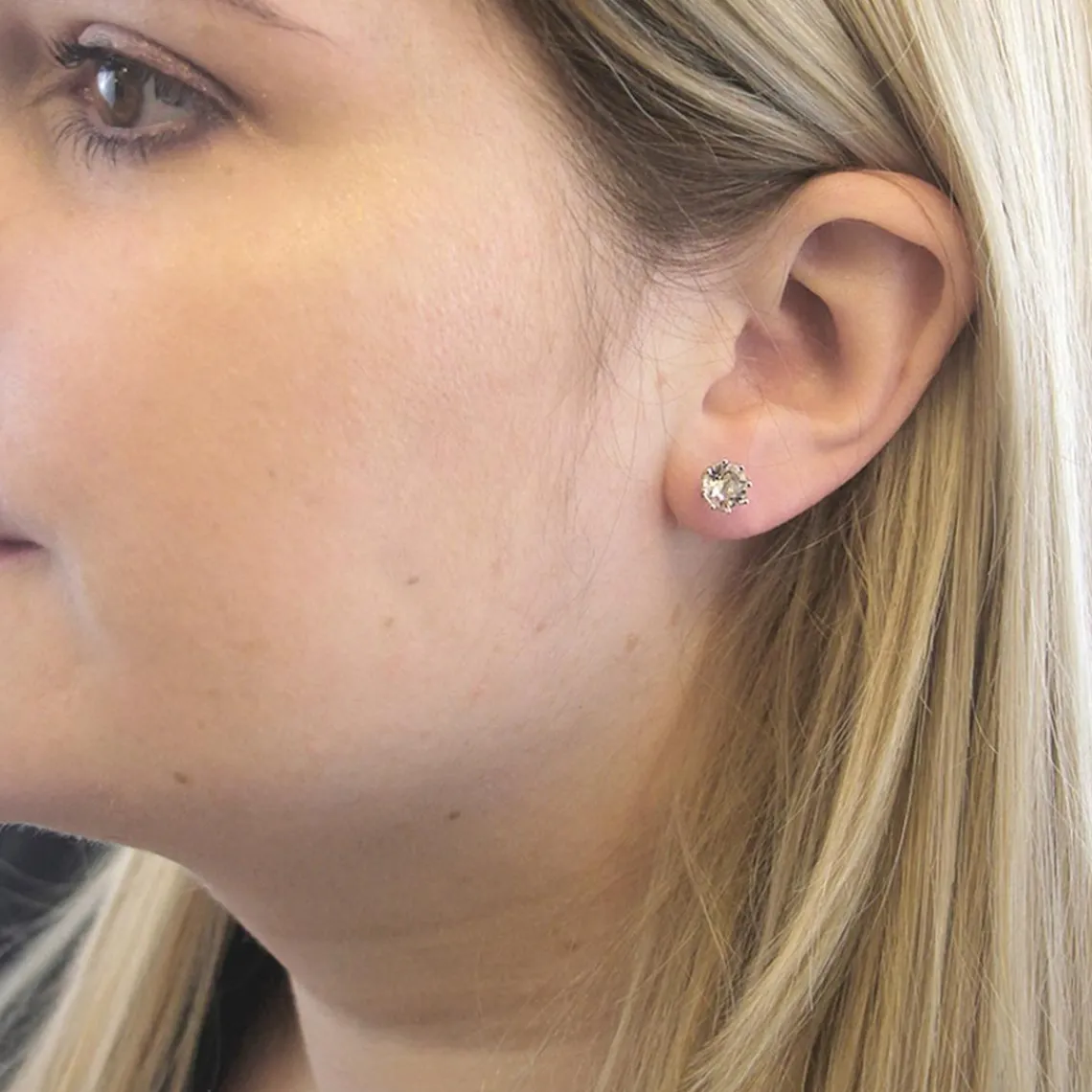 MYC-Paris Boucles d'oreilles Femme EVIDENCE - DE0081-S Laiton Argent | Femme Boucles D'Oreilles