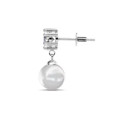 MYC-Paris Boucles d’oreilles Femme - DE0259-S Laiton Argent | Femme Boucles D'Oreilles