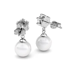 MYC-Paris Boucles d’oreilles Femme - DE0259-S Laiton Argent | Femme Boucles D'Oreilles