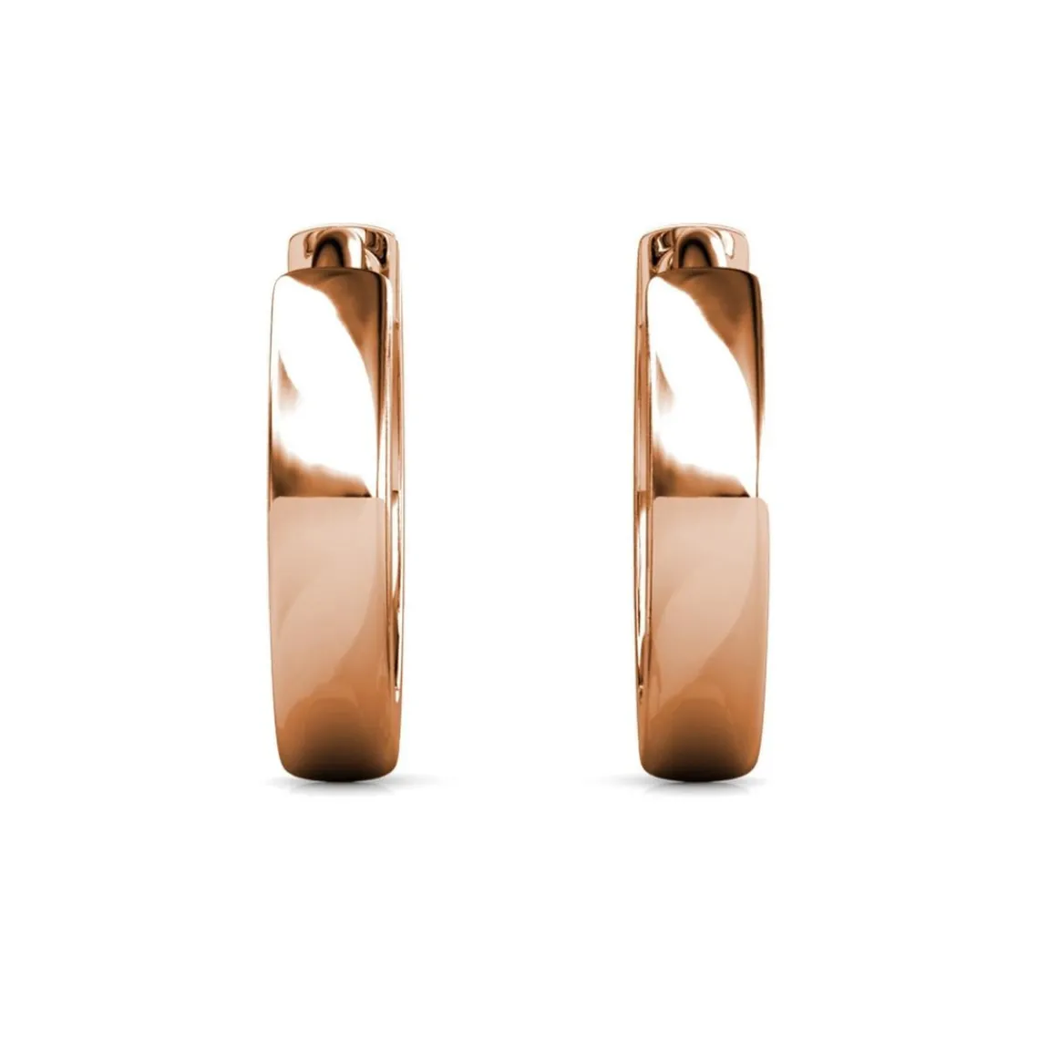 MYC-Paris Boucles d'oreilles Femme - DE0549-RG Laiton Doré rose | Femme Boucles D'Oreilles