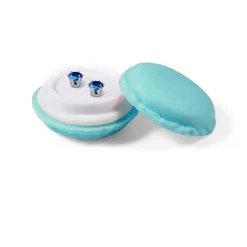 MYC-Paris Boucles d'oreilles Femme Pierres de naissance - DE0357-09 Laiton Argent | Femme Boucles D'Oreilles