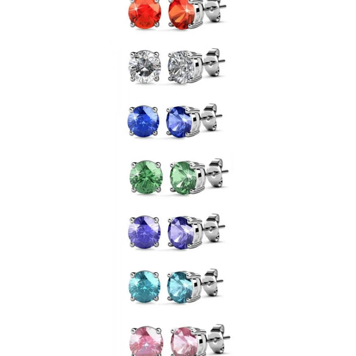 MYC-Paris Boucles d'oreilles Femme - DE0160 Laiton Multicolore | Femme Boucles D'Oreilles