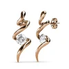 MYC-Paris Boucles d’oreilles Femme EVIDENCE - DE0033-RG Laiton Doré rose | Femme Boucles D'Oreilles