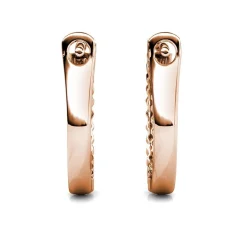 MYC-Paris Boucles d'oreilles Femme - DE0565-RG Laiton Doré rose | Femme Boucles D'Oreilles