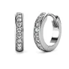 MYC-Paris Boucles d'oreilles Femme - DE0549-S Laiton Argent | Femme Boucles D'Oreilles