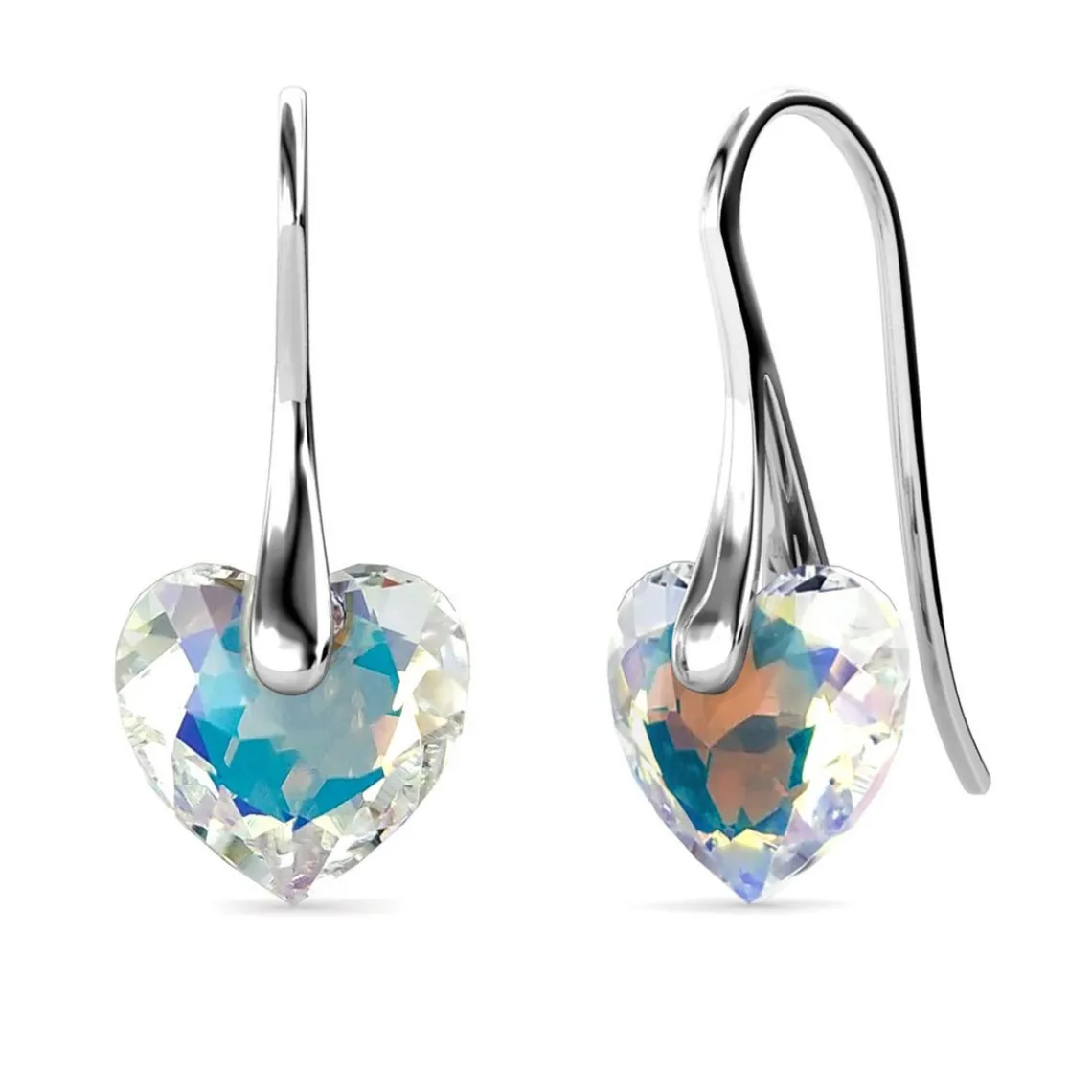 MYC-Paris Boucles d'oreilles Femme - DE0541-S-AB Laiton Argent | Femme Boucles D'Oreilles