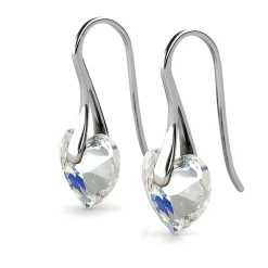 MYC-Paris Boucles d'oreilles Femme - DE0541-S-AB Laiton Argent | Femme Boucles D'Oreilles