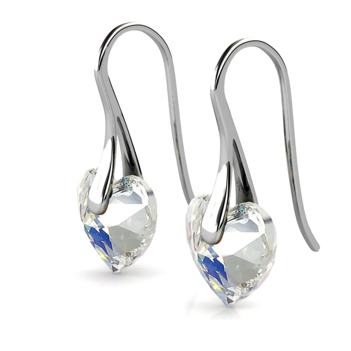 MYC-Paris Boucles d'oreilles Femme - DE0541-S-AB Laiton Argent | Femme Boucles D'Oreilles