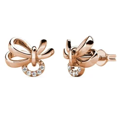 MYC-Paris Boucles d’oreilles Femme - DE0464-RG Laiton Doré rose | Femme Boucles D'Oreilles