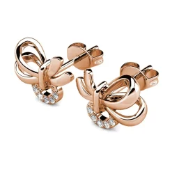 MYC-Paris Boucles d’oreilles Femme - DE0464-RG Laiton Doré rose | Femme Boucles D'Oreilles