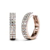 MYC-Paris Boucles d’oreilles Femme - DE0220-RG Laiton Doré rose | Femme Boucles D'Oreilles