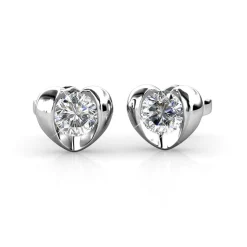 MYC-Paris Boucles d’oreilles Femme - DE0218-S Laiton Argent | Femme Boucles D'Oreilles