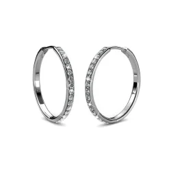 MYC-Paris Boucles d’oreilles Femme - DE0168-S Laiton Argent | Femme Boucles D'Oreilles