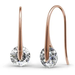 MYC-Paris Boucles d’oreilles Femme EVIDENCE - DE0162-RG Laiton Doré rose | Femme Boucles D'Oreilles