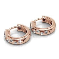 MYC-Paris Boucles d’oreilles Femme EVIDENCE - DE0152-RG Laiton Doré rose | Femme Boucles D'Oreilles