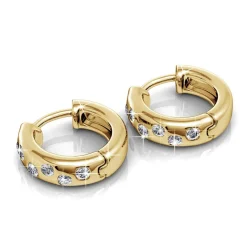 MYC-Paris Boucles d’oreilles Femme EVIDENCE - DE0152-G Laiton Doré | Femme Boucles D'Oreilles