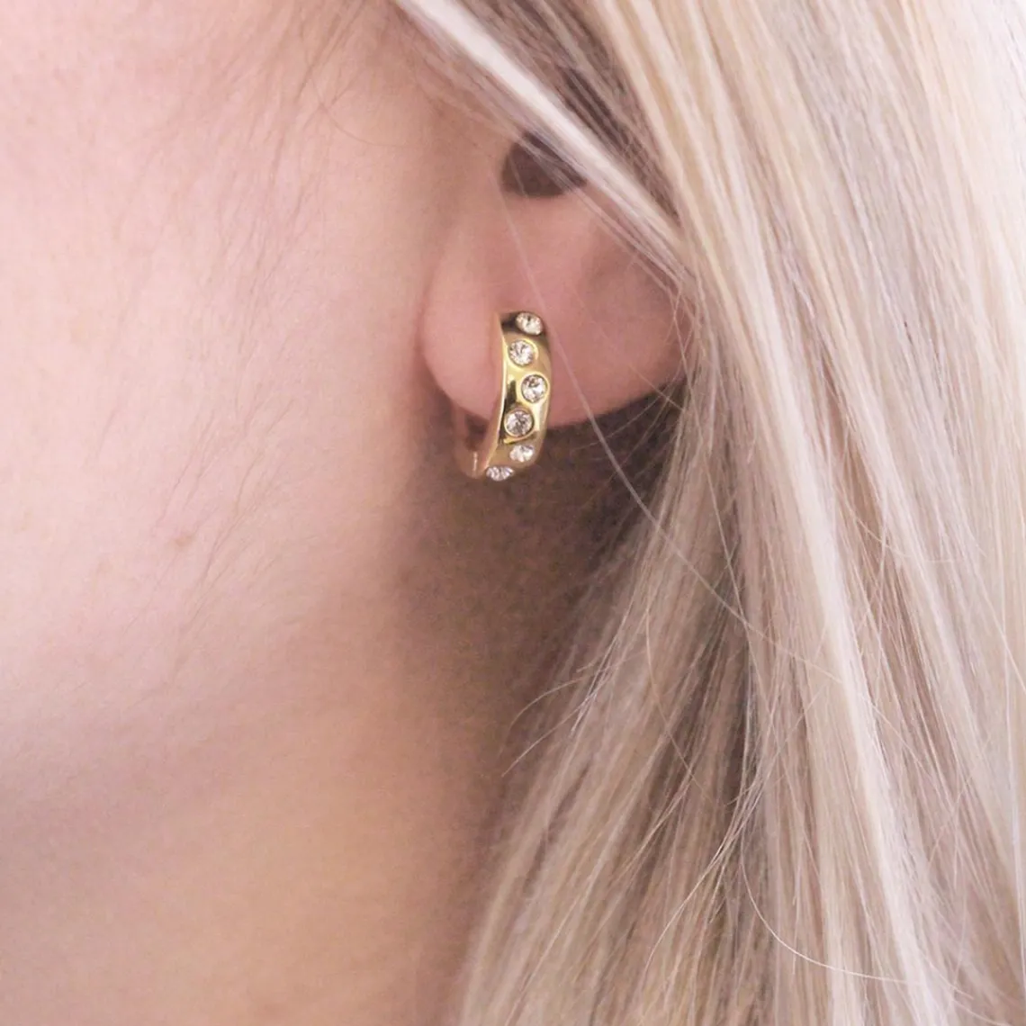 MYC-Paris Boucles d’oreilles Femme EVIDENCE - DE0152-G Laiton Doré | Femme Boucles D'Oreilles