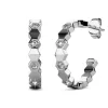 MYC-Paris Boucles d’oreilles Femme - DE0136-S Laiton Argent | Femme Boucles D'Oreilles