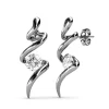 MYC-Paris Boucles d’oreilles Femme EVIDENCE - DE0033-S Laiton Argent | Femme Boucles D'Oreilles