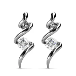 MYC-Paris Boucles d’oreilles Femme EVIDENCE - DE0033-S Laiton Argent | Femme Boucles D'Oreilles