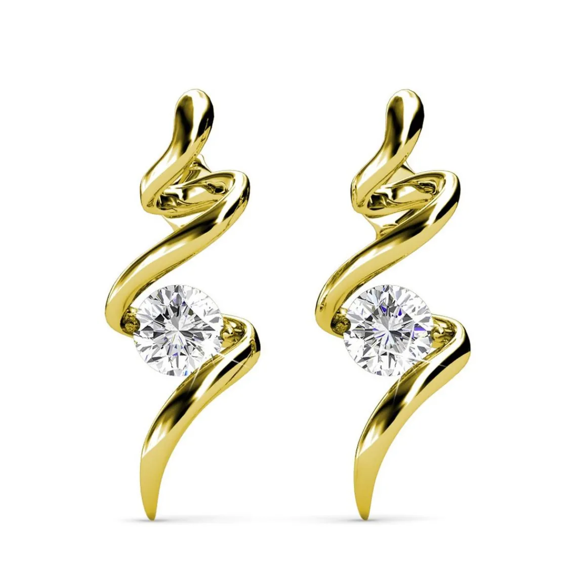 MYC-Paris Boucles d’oreilles Femme EVIDENCE - DE0033-G Laiton Doré | Femme Boucles D'Oreilles