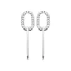 Maison de la Bijouterie Boucles d'oreilles femme Pendantes argent rhodié Z5W4UZ0 | Femme Boucles D'Oreilles