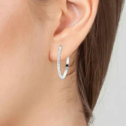 So Charm Bijoux Boucles d'oreilles Femme So Charm - B2103-ARGENT Acier Argent | Femme Boucles D'Oreilles