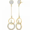 So Charm Bijoux Boucles d'oreilles Femme So Charm - B2747-DORE Acier Doré | Femme Boucles D'Oreilles