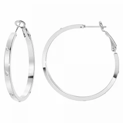So Charm Bijoux Boucles d'oreilles Femme So Charm - B2402-ARGENT Acier Argent | Femme Boucles D'Oreilles