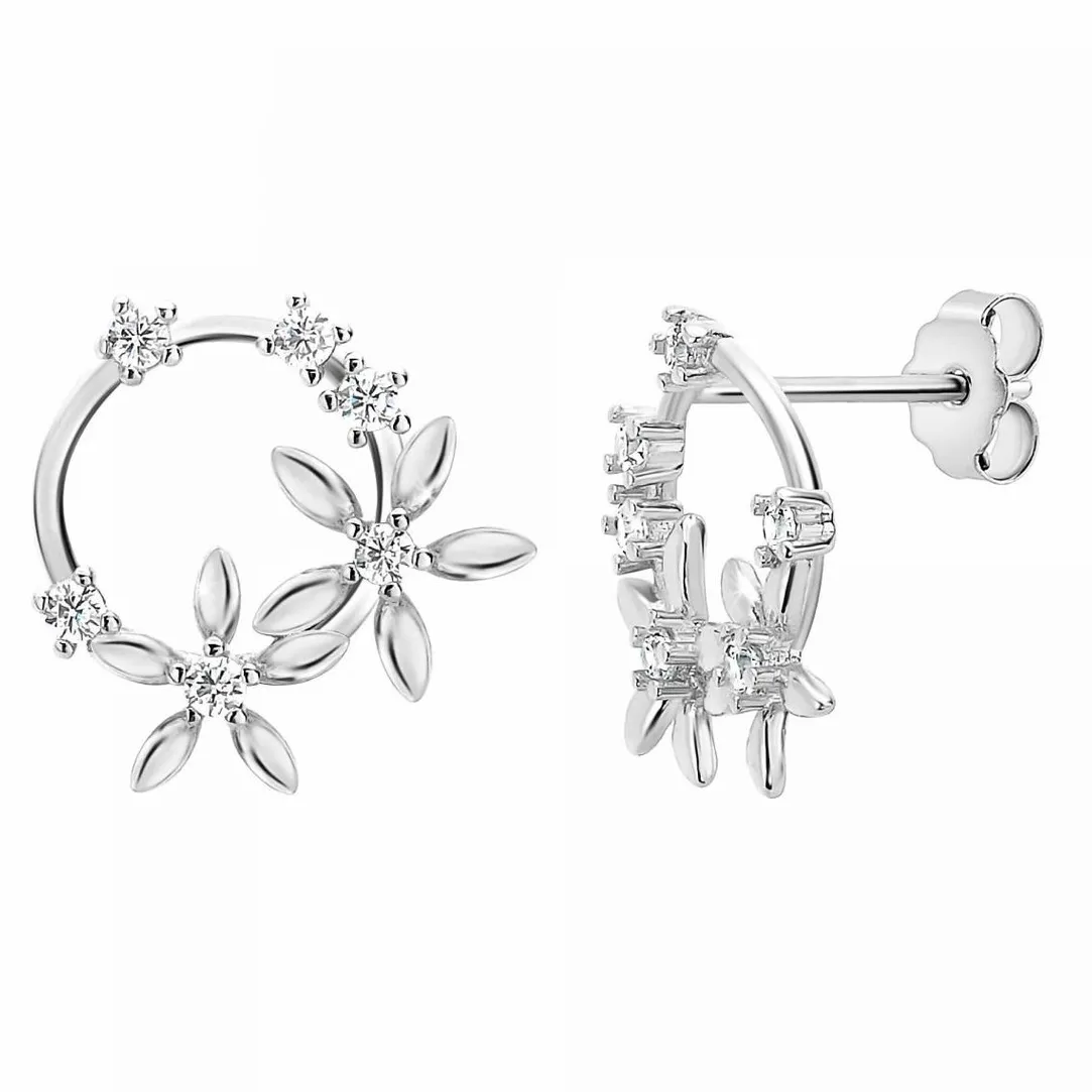So Charm Bijoux Boucles d'oreilles Femme So Charm - B2296-ARGENT Métal Argent | Femme Boucles D'Oreilles