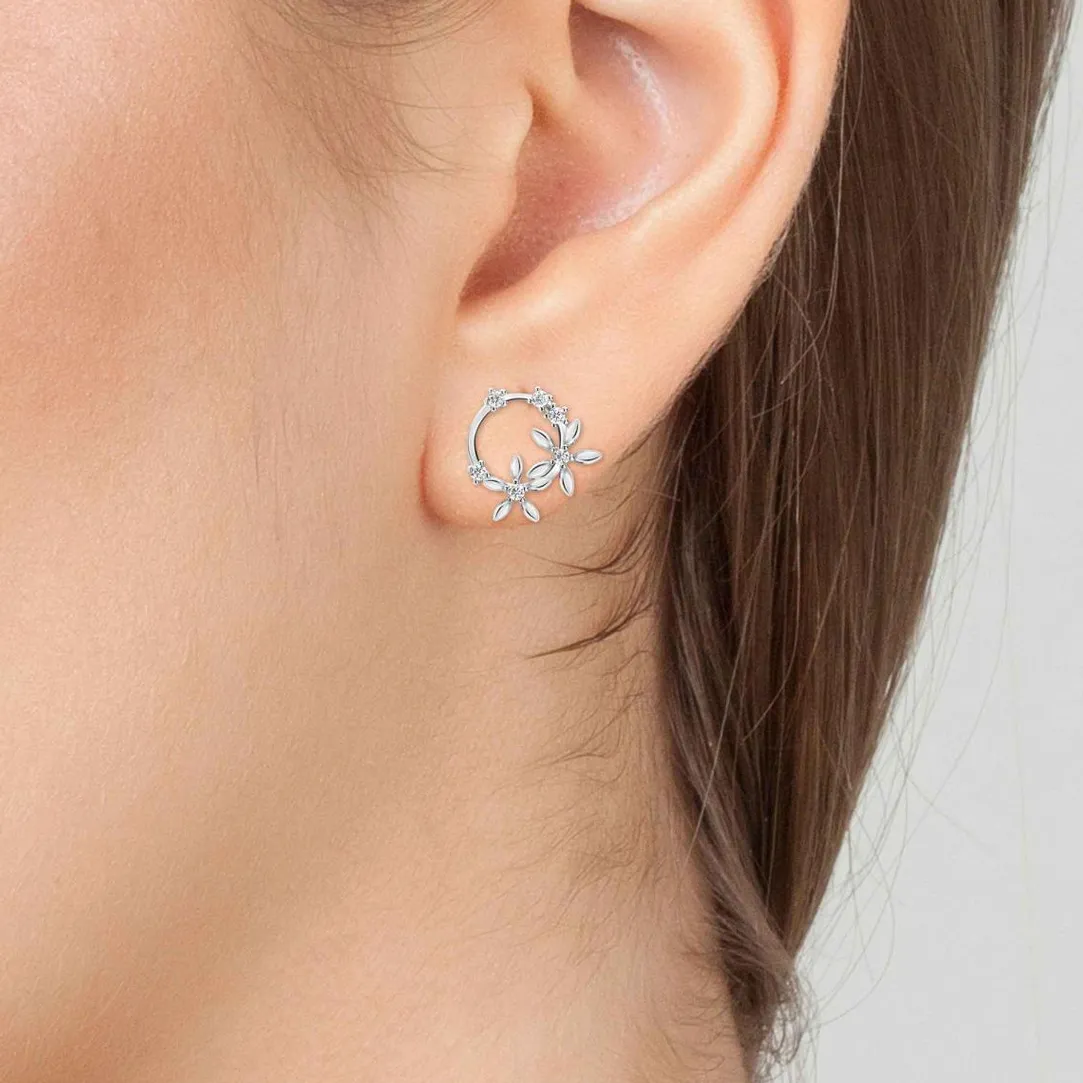 So Charm Bijoux Boucles d'oreilles Femme So Charm - B2296-ARGENT Métal Argent | Femme Boucles D'Oreilles