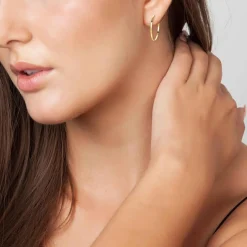 So Charm Bijoux Boucles d'oreilles Femme So Charm - B1740-DORE Acier Doré | Femme Boucles D'Oreilles
