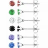 So Charm Bijoux Boucles d'oreilles Femme So Charm - B2910 Métal multicolore | Femme Boucles D'Oreilles