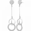 So Charm Bijoux Boucles d'oreilles Femme So Charm - B2747-ARGENT Acier Argent | Femme Boucles D'Oreilles