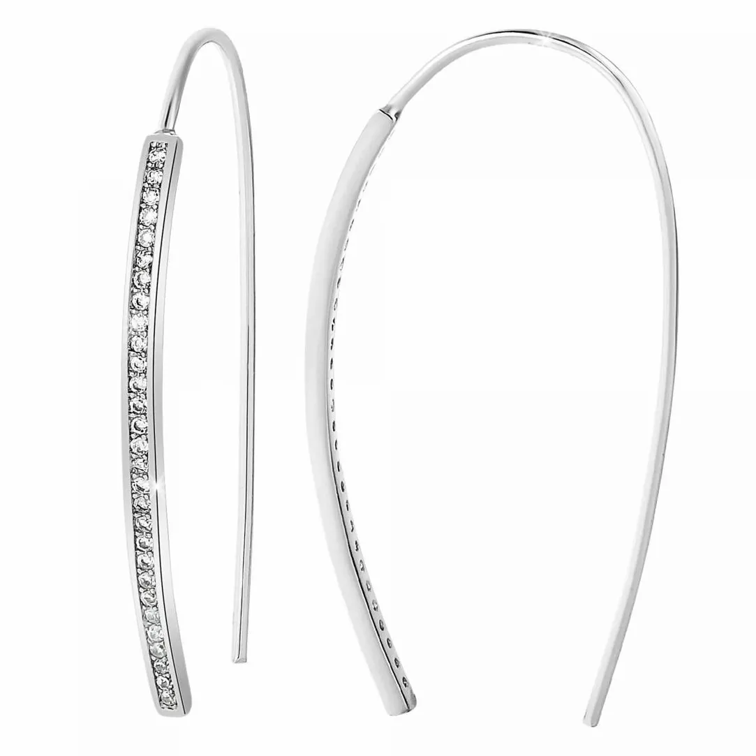 So Charm Bijoux Boucles d'oreilles Femme So Charm - B2114-ARGENT Métal Argent | Femme Boucles D'Oreilles