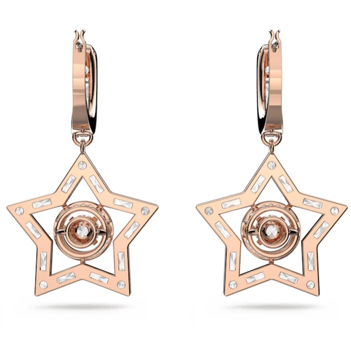 Swarovski Bijoux Boucles d’oreilles Femme Swarovski - 5617769 Métal Doré rose | Femme Boucles D'Oreilles