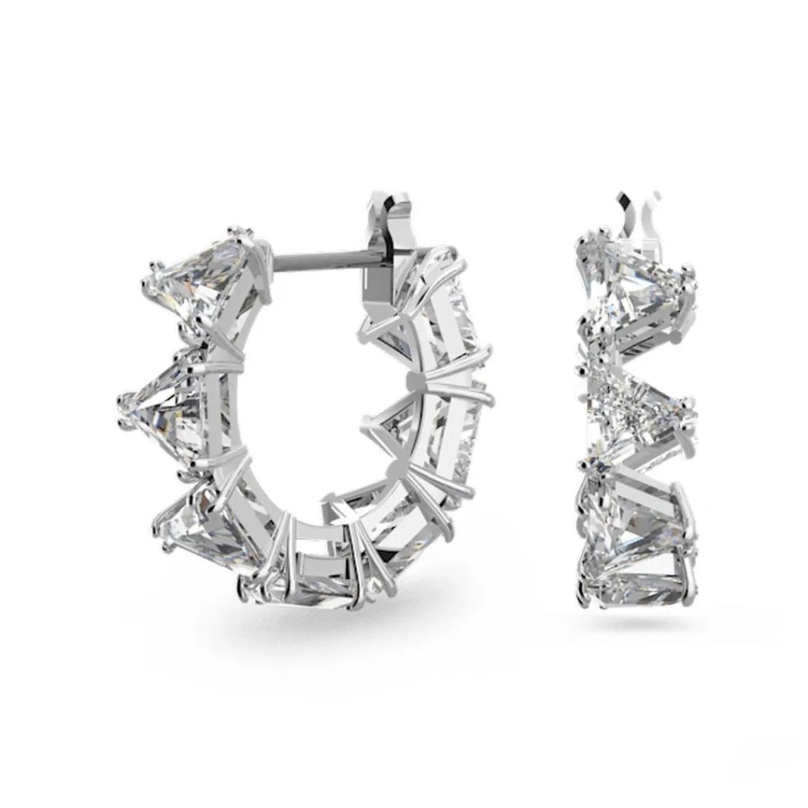 Swarovski Bijoux Boucles d’oreilles Femme Swarovski - 5632467 Métal rhodié Blanc | Femme Boucles D'Oreilles