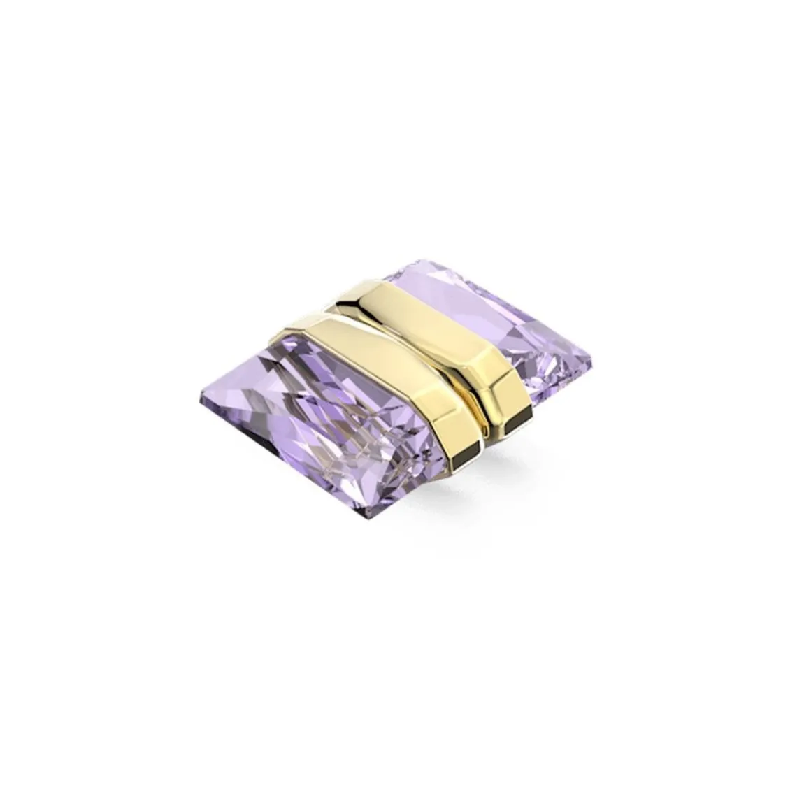 Swarovski Bijoux Boucles d’oreilles Femme Swarovski - 5613561 Métal doré Violet | Femme Boucles D'Oreilles