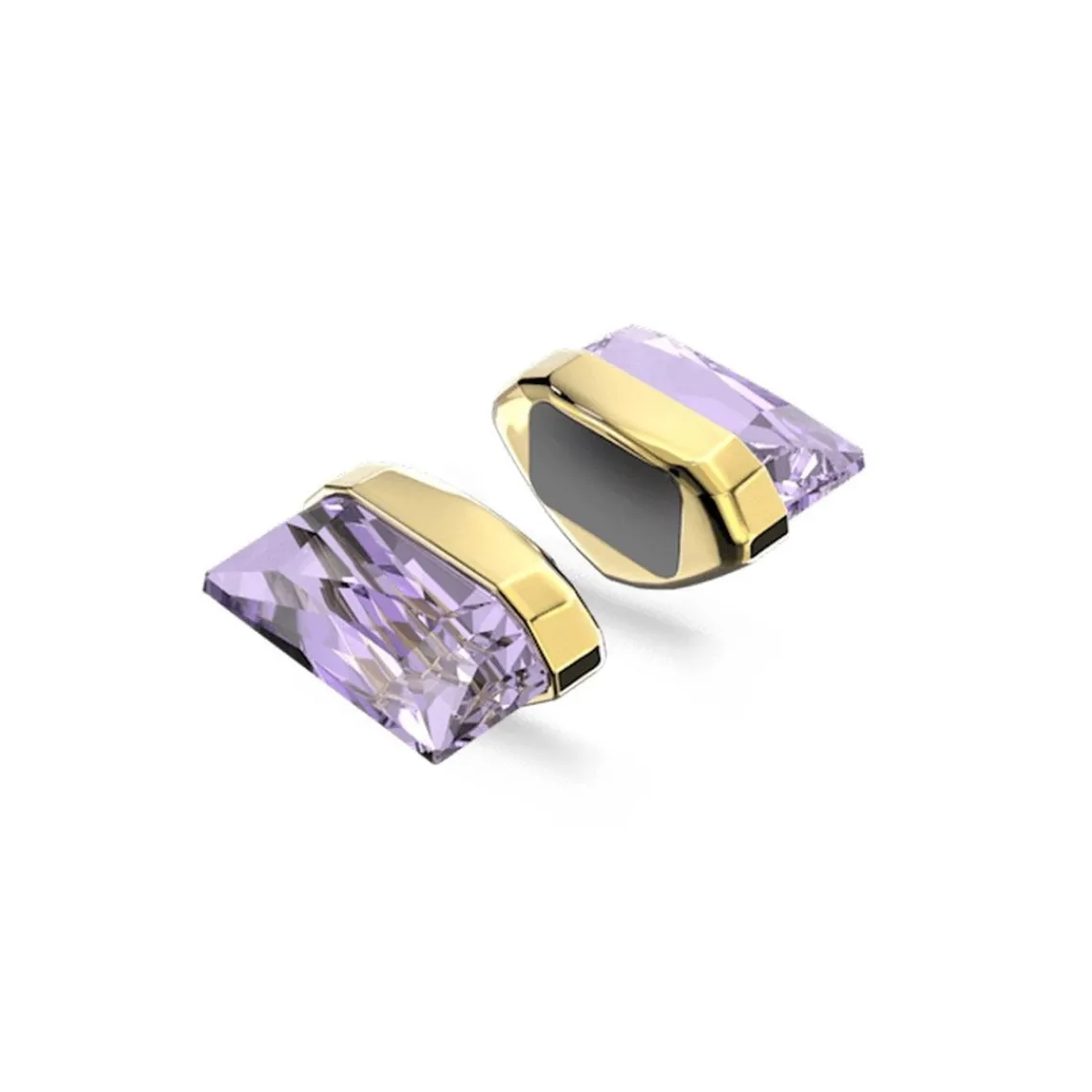 Swarovski Bijoux Boucles d’oreilles Femme Swarovski - 5613561 Métal doré Violet | Femme Boucles D'Oreilles