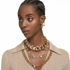 Swarovski Bijoux Boucles d’oreilles Femme Swarovski - 5618305 Métal Doré | Femme Boucles D'Oreilles