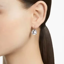 Swarovski Bijoux Boucles d’oreilles Femme Swarovski - 5628351 Métal rhodié Blanc | Femme Boucles D'Oreilles