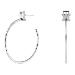 Tommy Hilfiger Bijoux Boucles d’oreilles Femme Tommy Hilfiger - 2780727 Acier Argent | Femme Boucles D'Oreilles