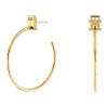 Tommy Hilfiger Bijoux Boucles d’oreilles Femme Tommy Hilfiger - 2780720 Acier Doré | Femme Boucles D'Oreilles