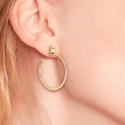 Tommy Hilfiger Bijoux Boucles d’oreilles Femme Tommy Hilfiger - 2780720 Acier Doré | Femme Boucles D'Oreilles