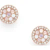 Fossil Bijoux Boucles d'oreilles Fossil JF02906791 - VINTAGE GLITZ ACIER DORÉ ROSE Femme | Femme Boucles D'Oreilles