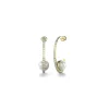 Guess Bijoux Boucles d'oreilles Calypso - JUBE04452JWYG Acier Doré | Femme Boucles D'Oreilles