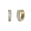 Guess Bijoux Boucles d'oreilles JUBE03134JWYG - HUGGIE ME Acier Doré | Femme Boucles D'Oreilles