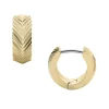 Fossil Bijoux Boucles d'oreilles JF04116710 dorées | Femme Boucles D'Oreilles