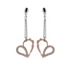 Jourdan Boucles d'oreilles Bijoux ADY515 - Boucles d'oreilles Aphrodite Sentimento Argent Oxyde de Zirconium Femme | Femme Boucles D'Oreilles