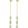 Kosma Paris Boucles d'oreilles Kira Doré & Topaz | Femme Boucles D'Oreilles